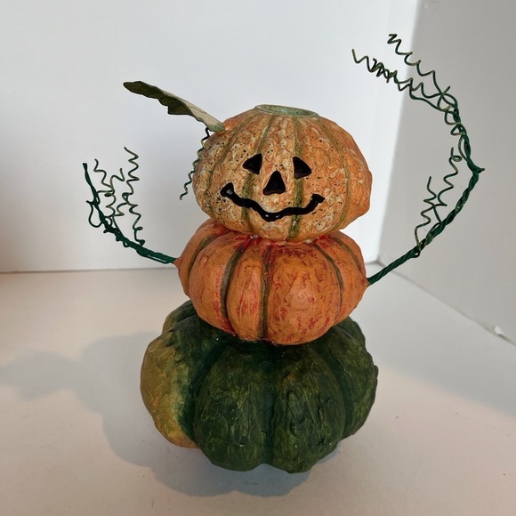 Pair of Autumn Halloween Candlesticks - Picture 6 of 10